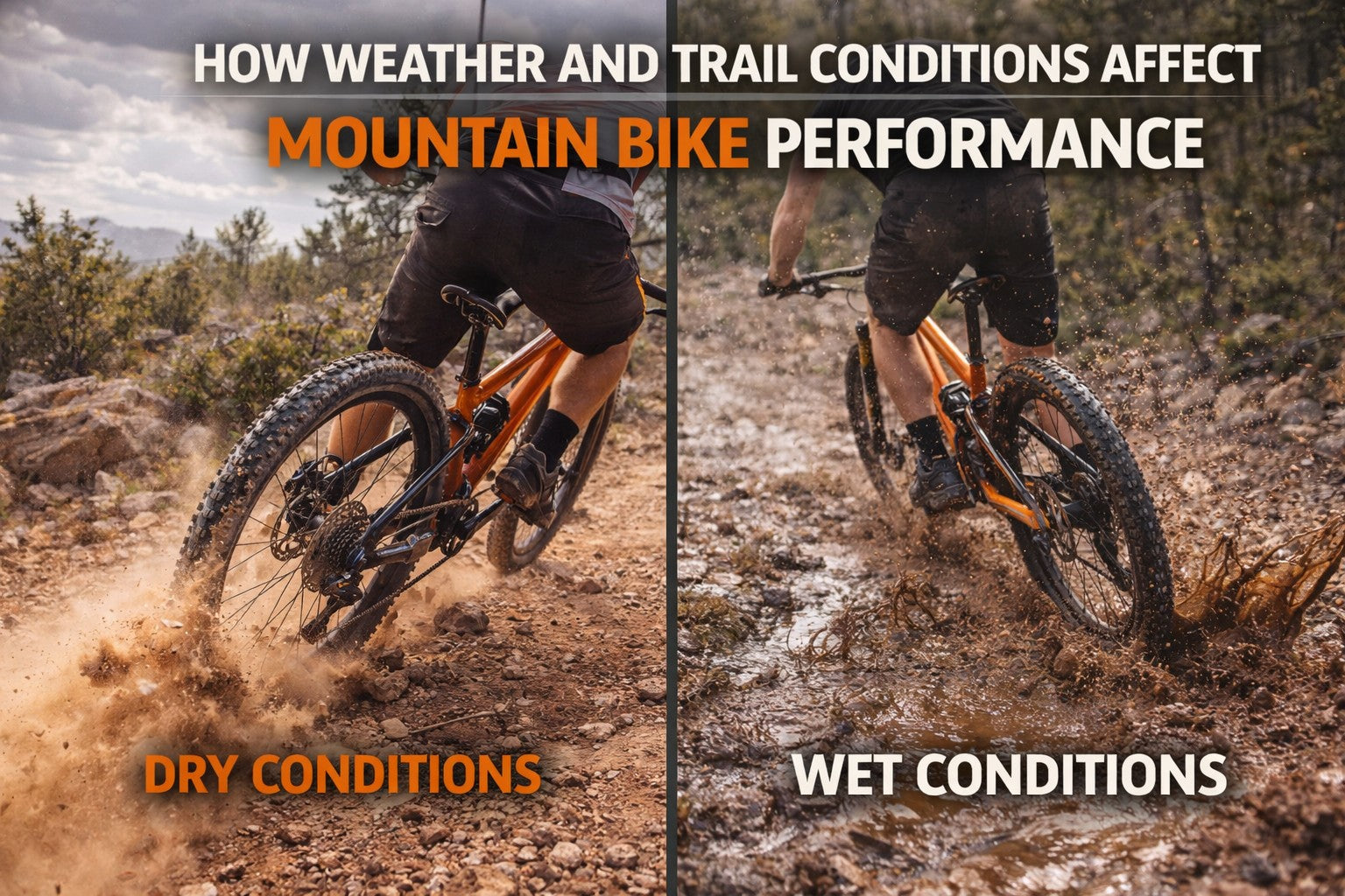 How Weather and Trail Conditions Affect Mountain Bike Performance