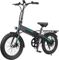 Folding Commuter Ebike 20 Inch 500W Motor 48V 10Ah Battery 40 Mile Range Class 2
